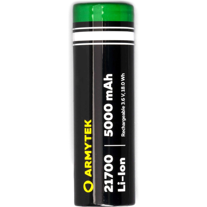 Аккумулятор ARMYTEK 21700 LI-ION 5000 мАч A03601